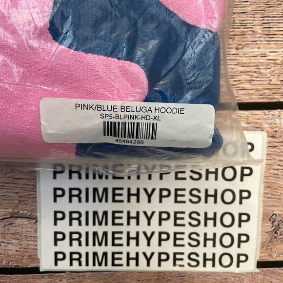 NEW Sp5der Beluga Hoodie Blue - Picture 9 of 10